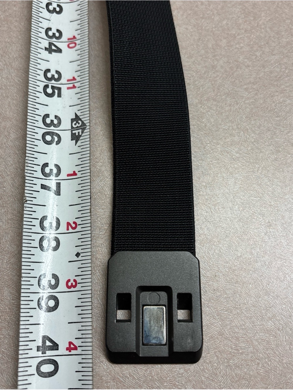 Groove Life Belt Gun Metal Grey Magnetic Buckle Men’s Golf OSFM Black Webbing - Picture 7 of 7